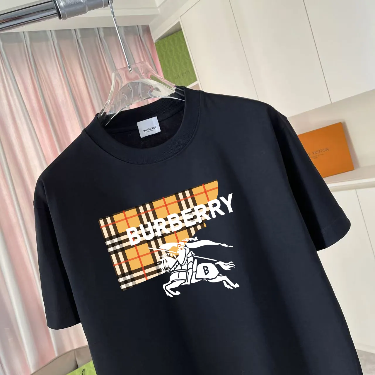 BUR 2026 New Arrival logo 300g t Same Style Size：S M L XL XXL ：Black White Green Purple